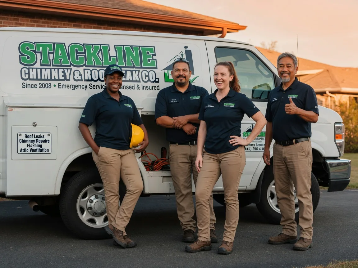 Chimney flashing repair company in Summerfield, OH